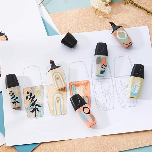 STABILO BOSS Mini Naturevibes blister 5 kleuren