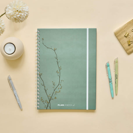 Weekplanner A4 planboek Bloesem