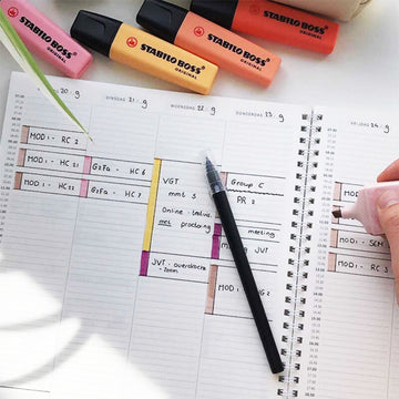 Wat is het verschil tussen een planner en een agenda?