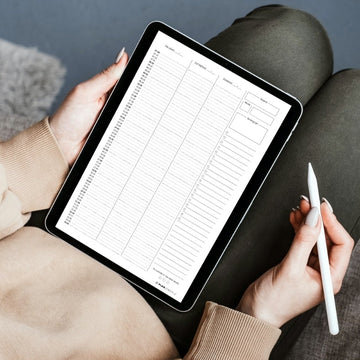 Digitaal schrijven op je printable planner? Zo moet het!