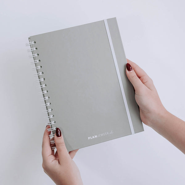 Weekplanner A5+ planboek Taupe