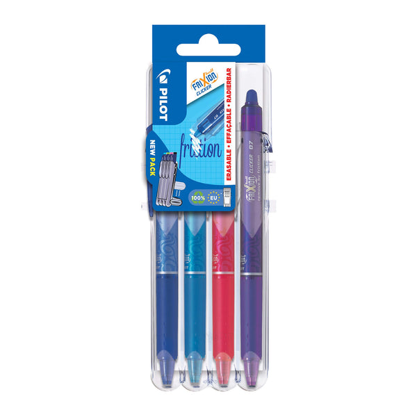 Pilot FriXion Set2Go Clicker medium penpunt 0.7 mm Fun