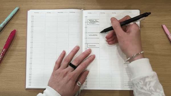 Minicursus plannen - Incl. 6 printables