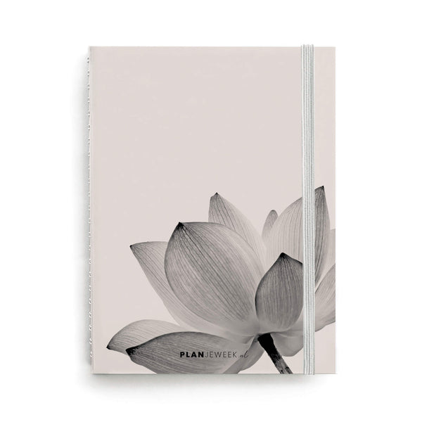 Prikkelarme weekplanner PREMIUM A4 planboek Lotus