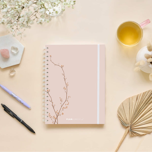 Weekplanner A5+ planboek Bloesem