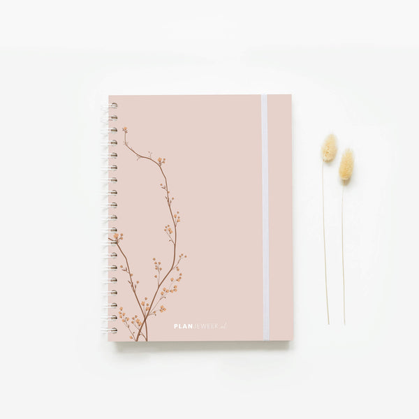 Weekplanner A5+ planboek Bloesem