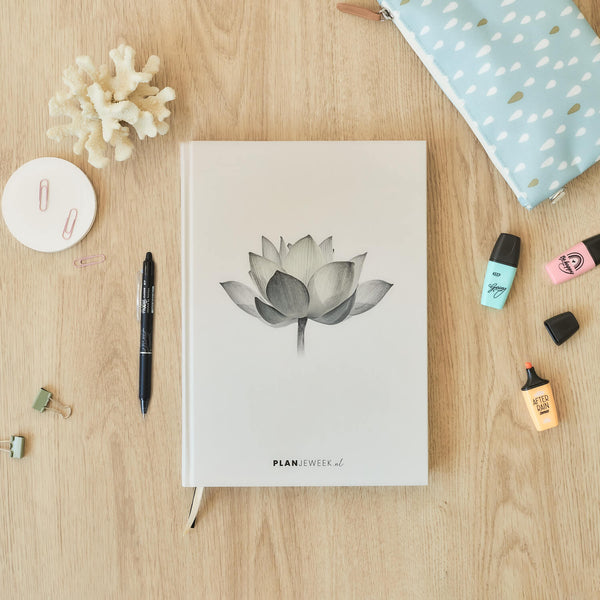 Prikkelarme planner Lotus - Large