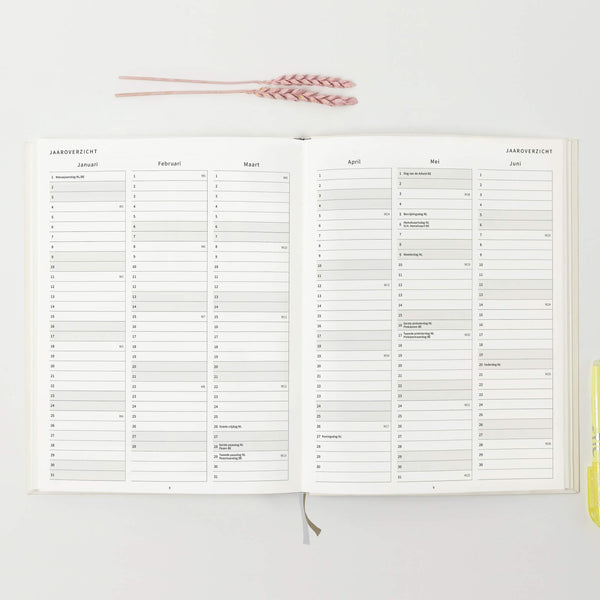 PRE-ORDER Planner kalenderjaar 2027