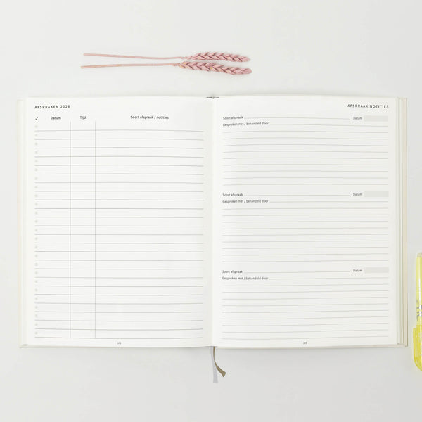 PRE-ORDER Planner kalenderjaar 2027