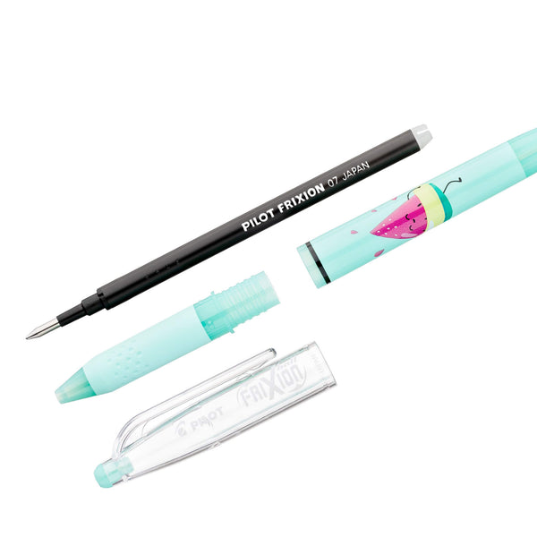 Pilot FriXion Ball Clicker pen medium penpunt 0.7 mm - Speciale editie POOL PARTY