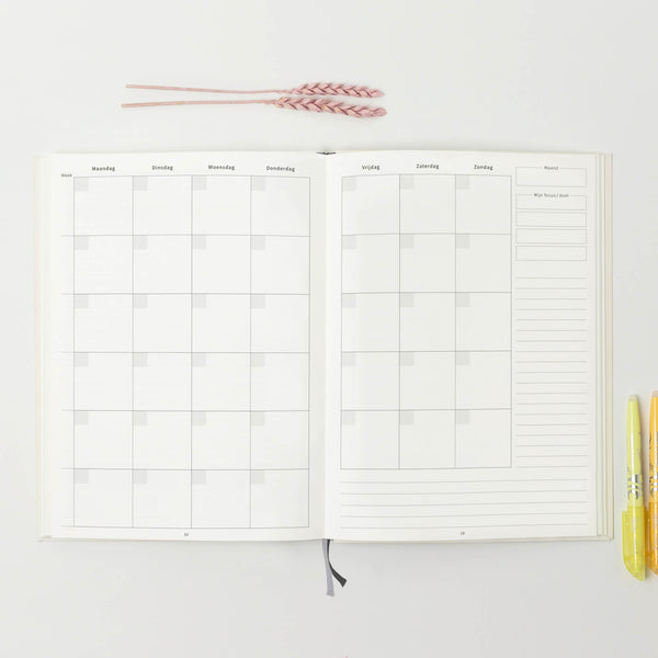 Prikkelarme planner Mandala - Medium