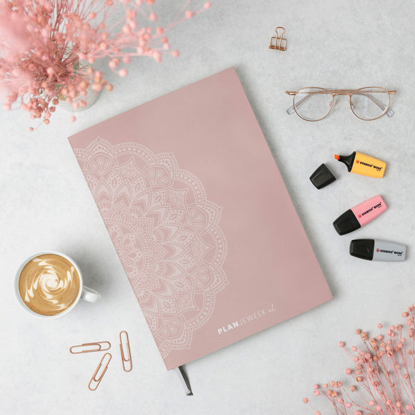 Prikkelarme planner Mandala - Medium