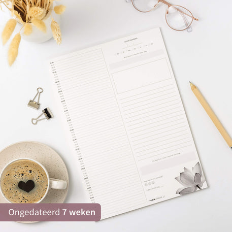Dagplanner A4 Lotus
