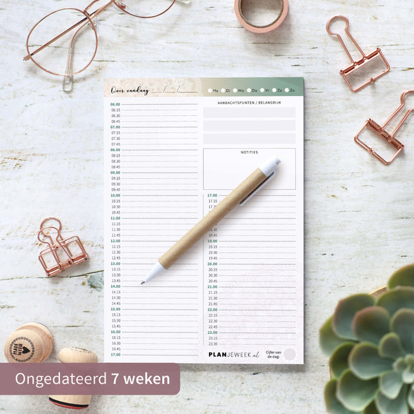 Dagplanner A5 Mandala