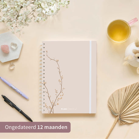 Weekplanner A5+ planboek Bloesem