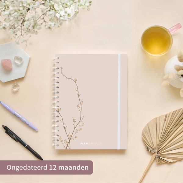 Weekplanner A5+ planboek Bloesem
