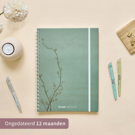 Weekplanner A4 planboek Bloesem