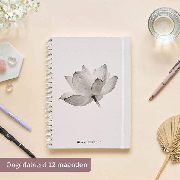 Weekplanner A4 planboek Lotus