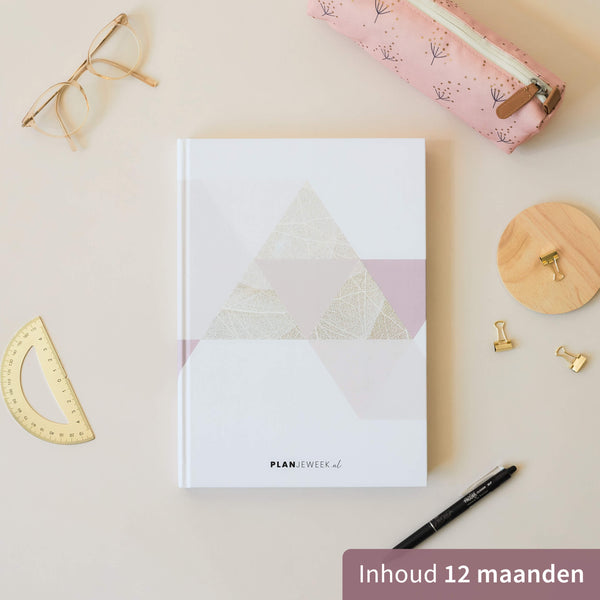 Prikkelarme planner Symmetrie - Large