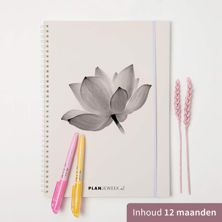 Weekplanner A4 planboek Lotus