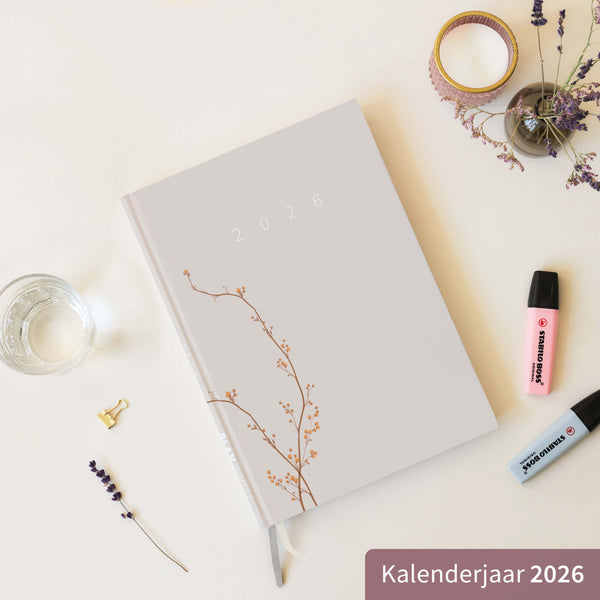PRE-ORDER Planner 2026 - gedateerd
