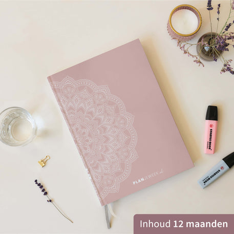 Medium A5+ planner Mandala