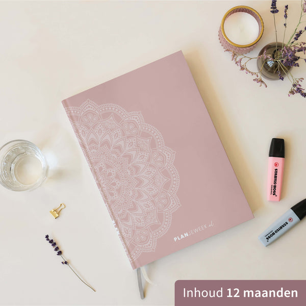 Prikkelarme planner Mandala - Medium