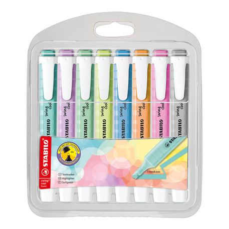 STABILO Swing Cool Pastel etui 8 kleuren
