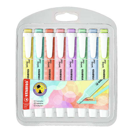 STABILO Swing Cool Pastel etui 8 kleuren