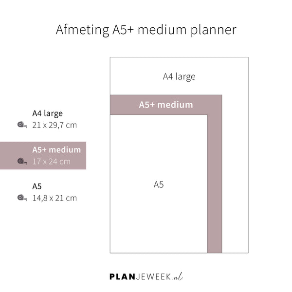 Prikkelarme planner Mandala - Medium