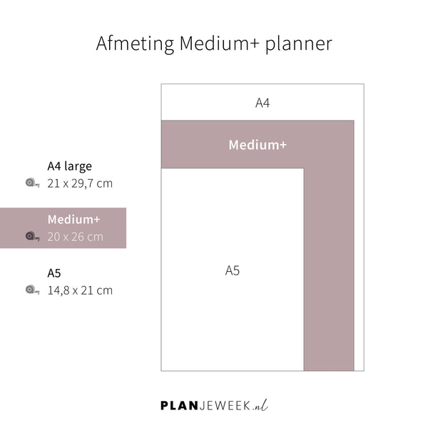 PRE-ORDER Planner kalenderjaar 2027